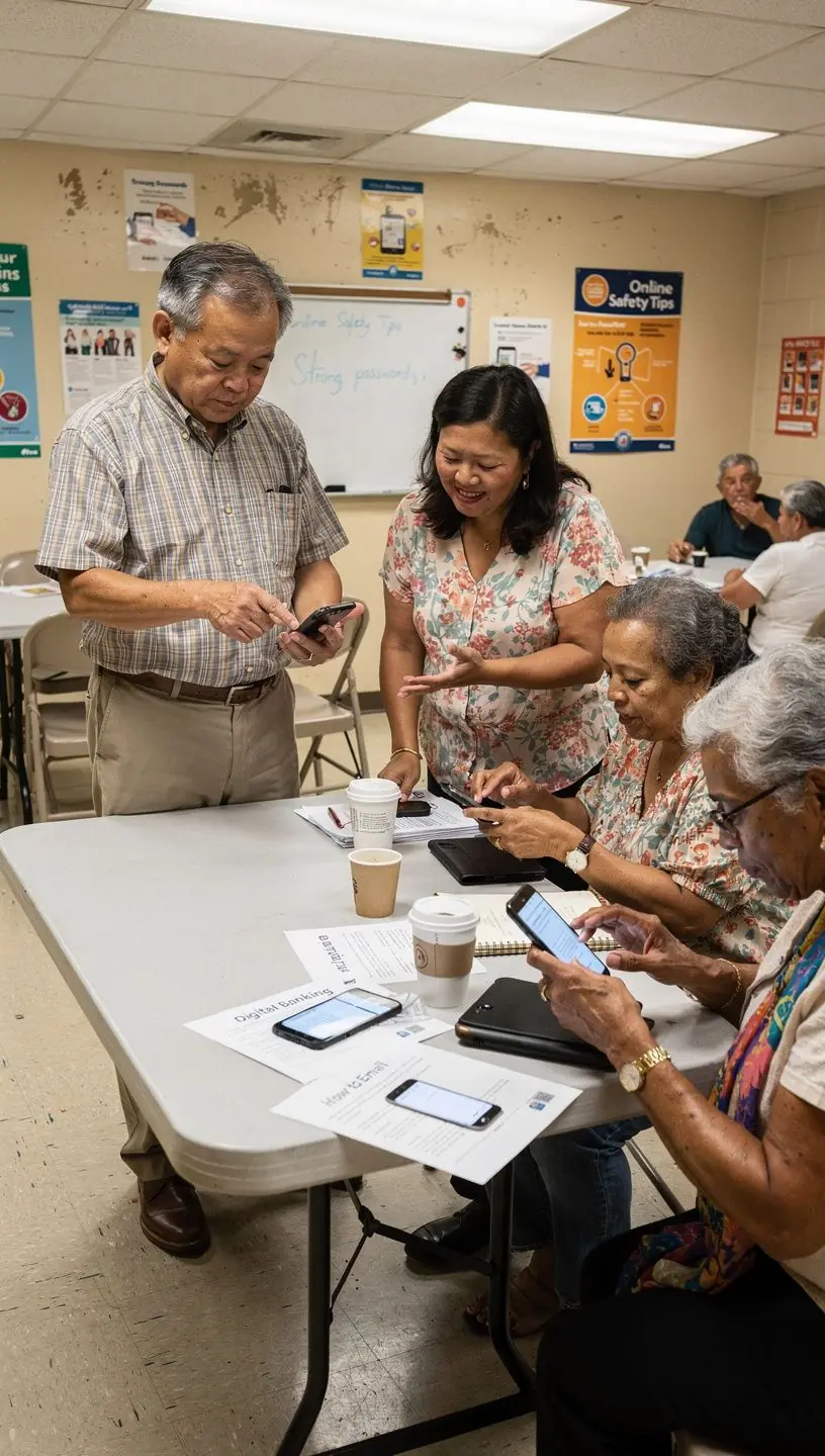 Community Wi-Fi promoting digital inclusion and access.