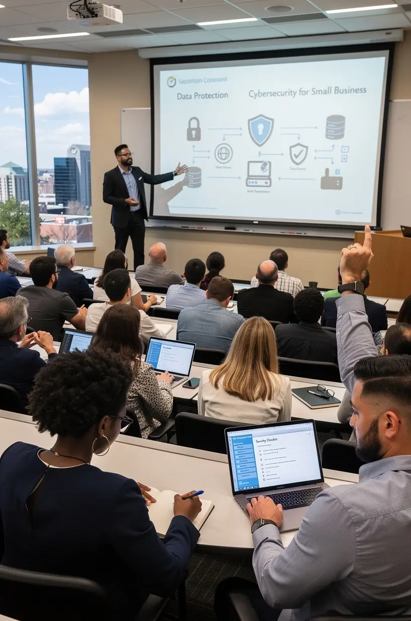 Community members engaging with open data initiatives